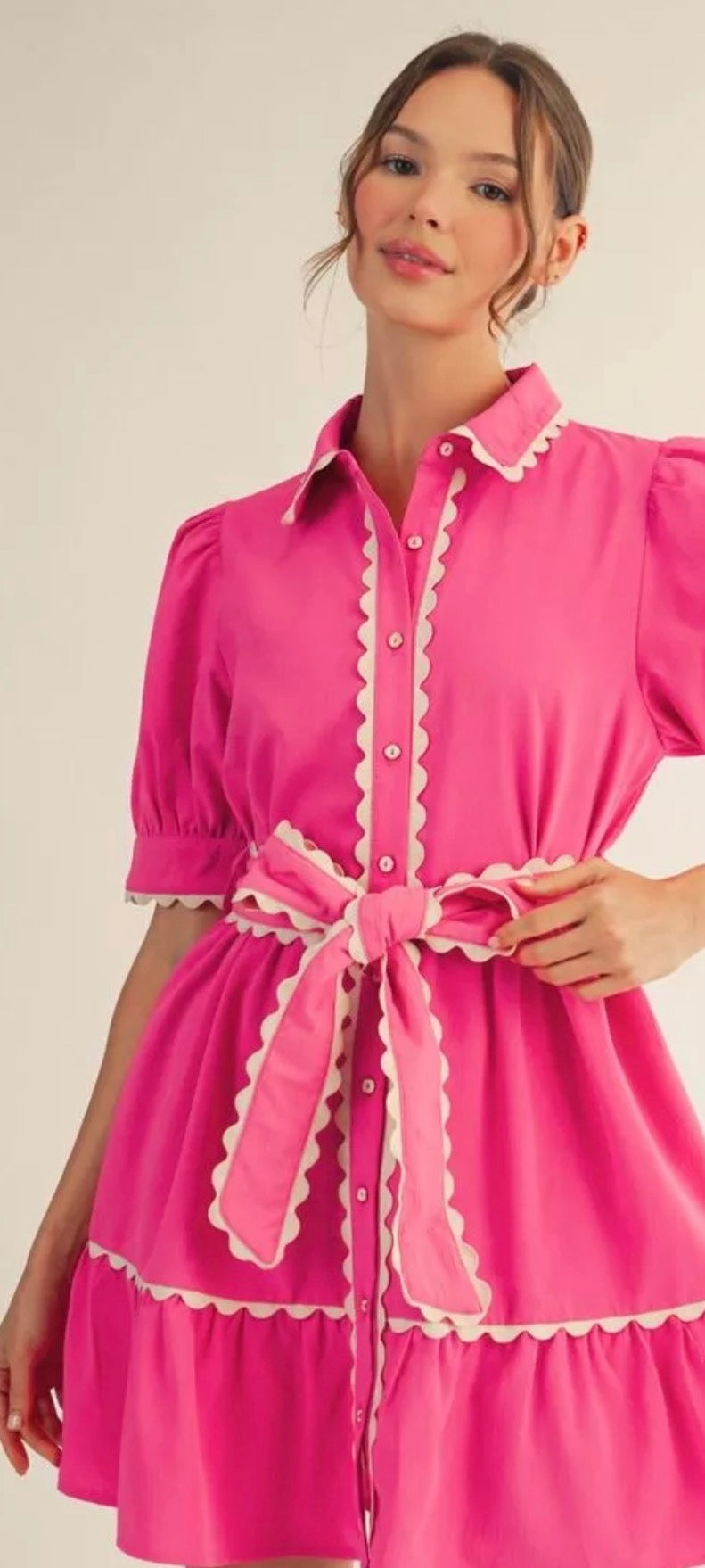 Pink Sugar Ruffle Dress