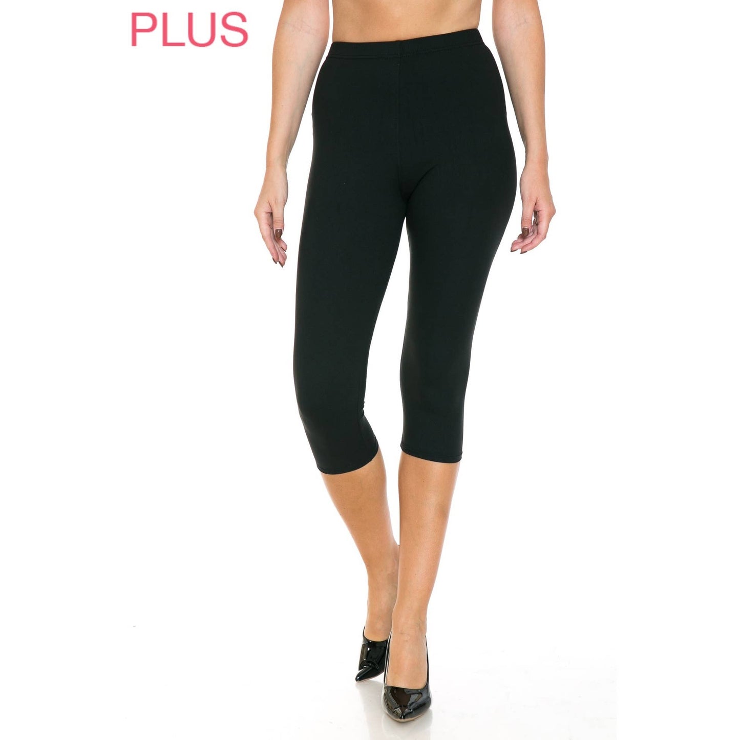 High Waist Capri Leggings