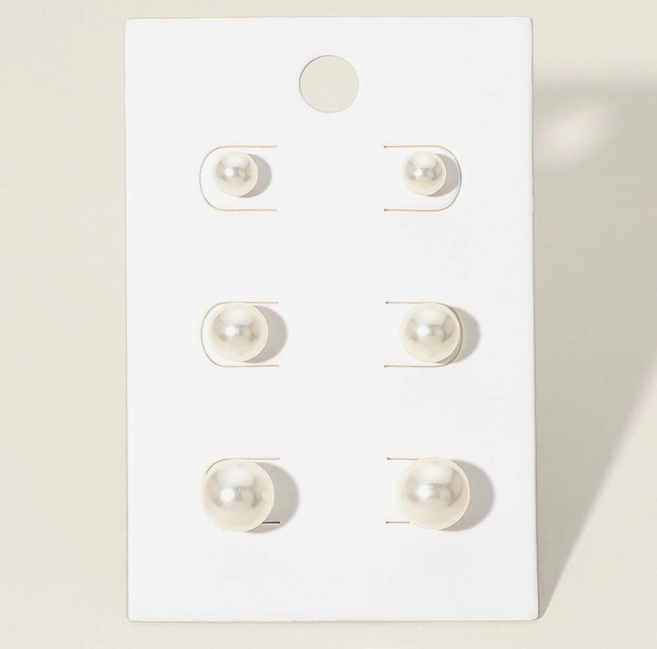 Pearl Stud Earrings