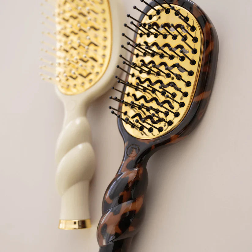 Teleties Mini Vented Hair Brush - Tortoise