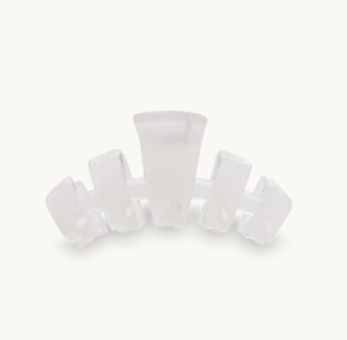 Coconut White-Classic Teleties Clip
