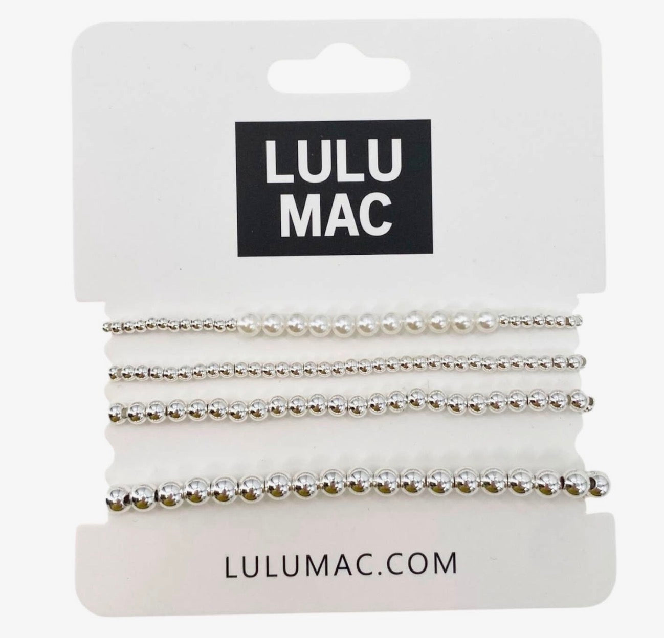 Lulu Mac Silver Bracelet Set