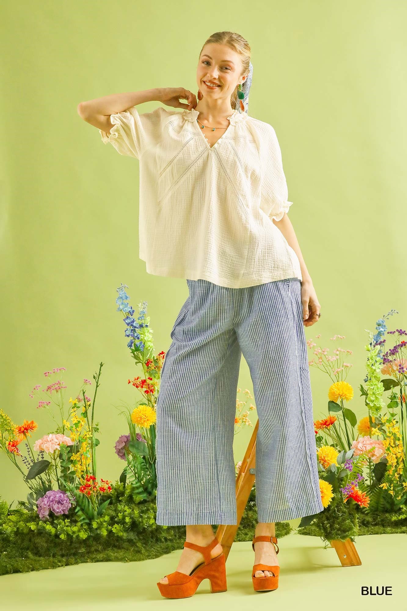 Seaside Stripe Pants
