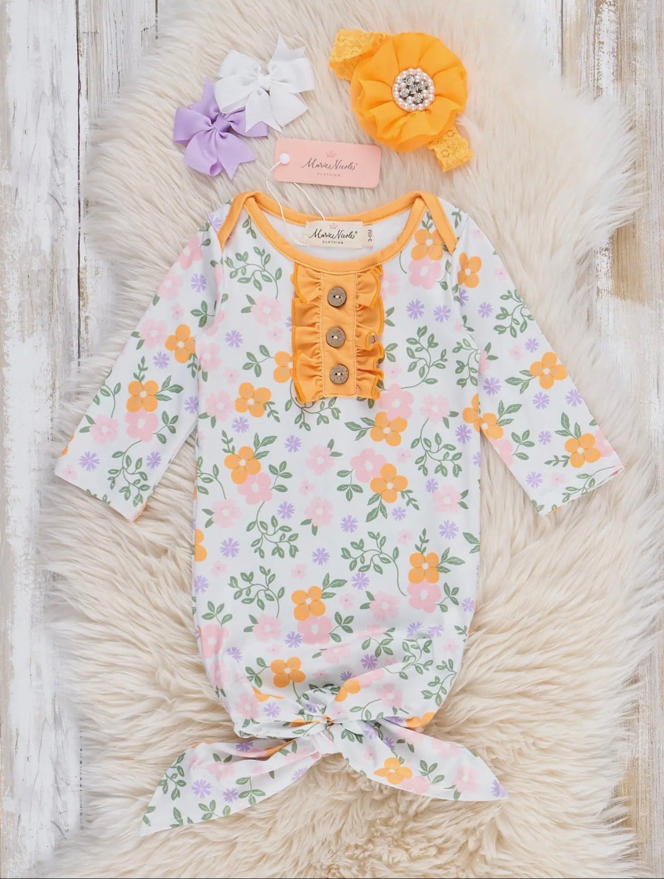 Buttercup Garden Gown