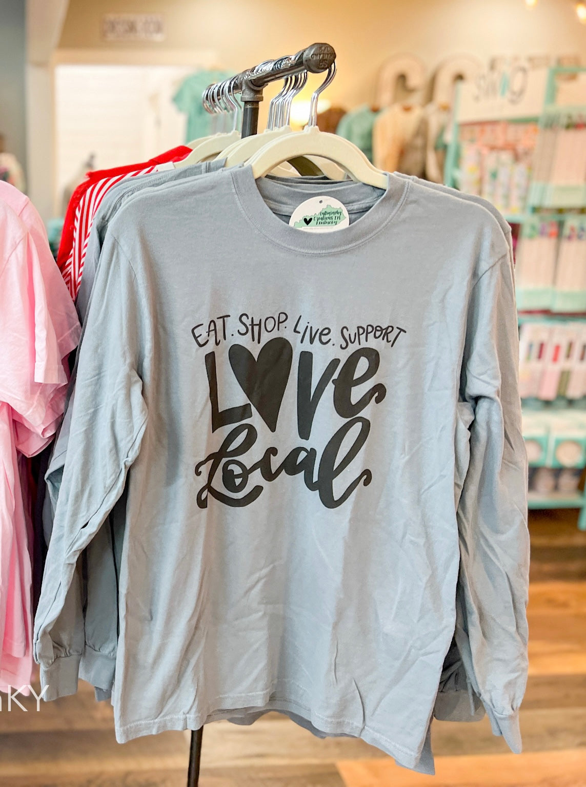 Love Local CC LS Tee - Talk of the Town