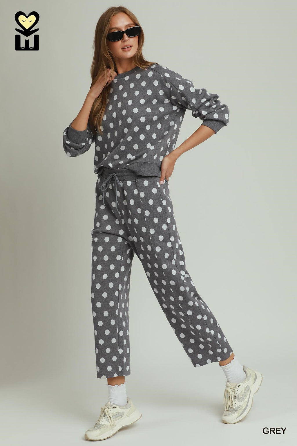 Umgee- Polka Dot 2 piece Set