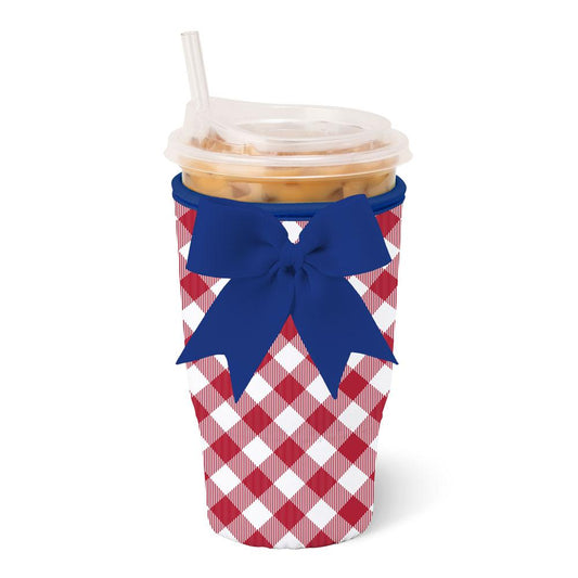 Patriotic Picnic Large Swig Iced Cup Coolie
