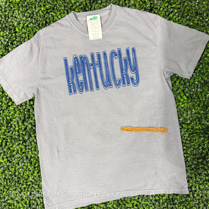 Gray/Blue Kentucky CC Tee
