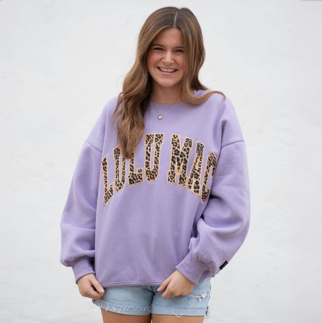 Lulu Mac Animal Print Sweatshirt