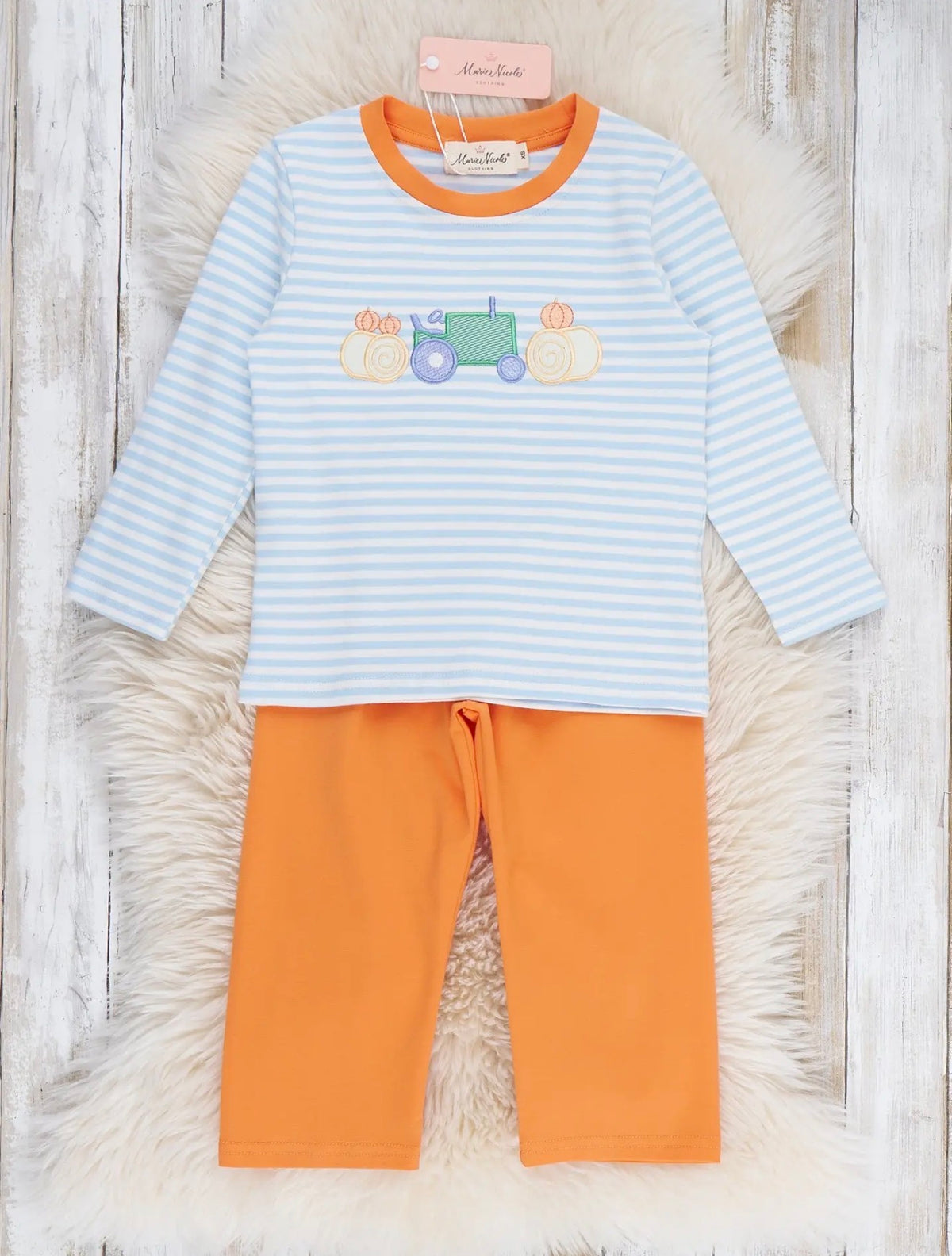 Pumpkin Patch Tractor Set