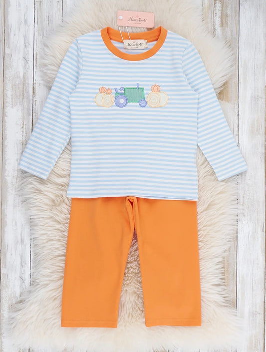 Pumpkin Patch Tractor Set