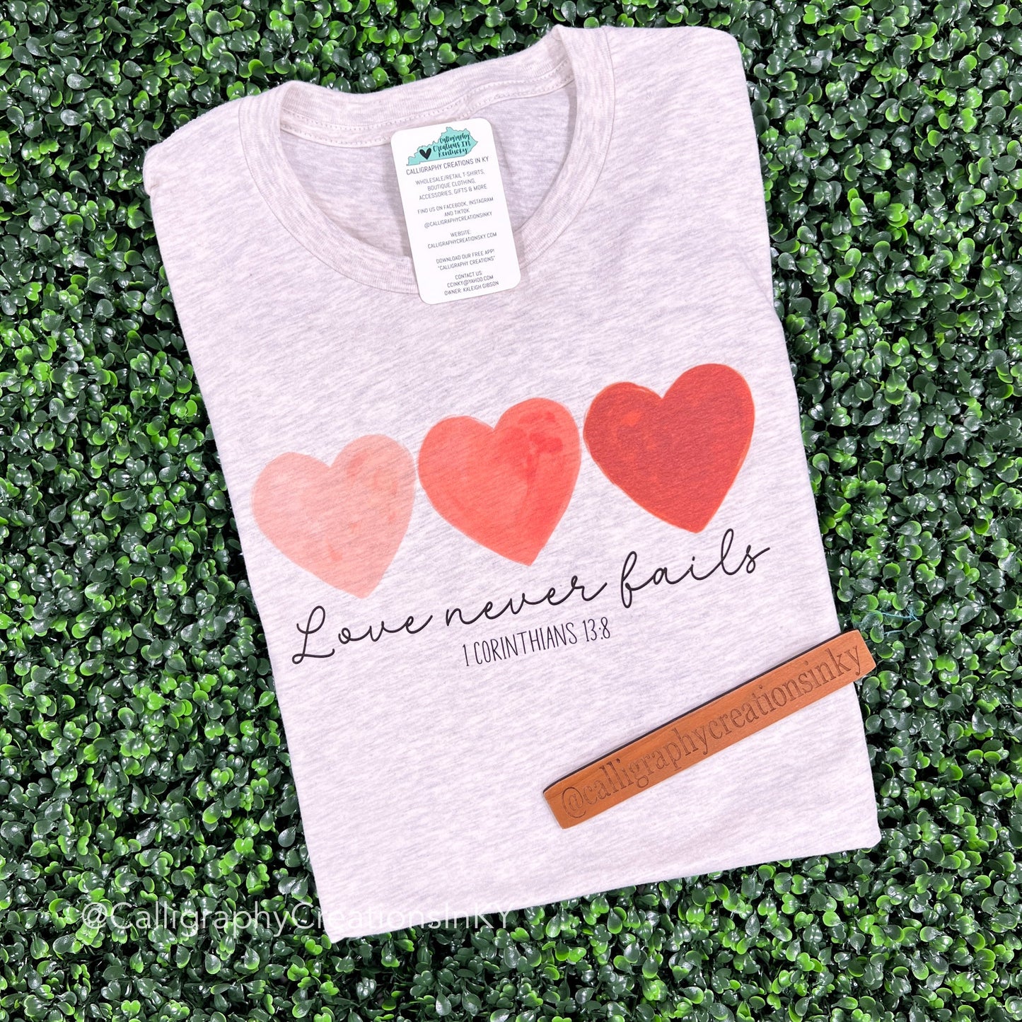 Love Never Fails Tee