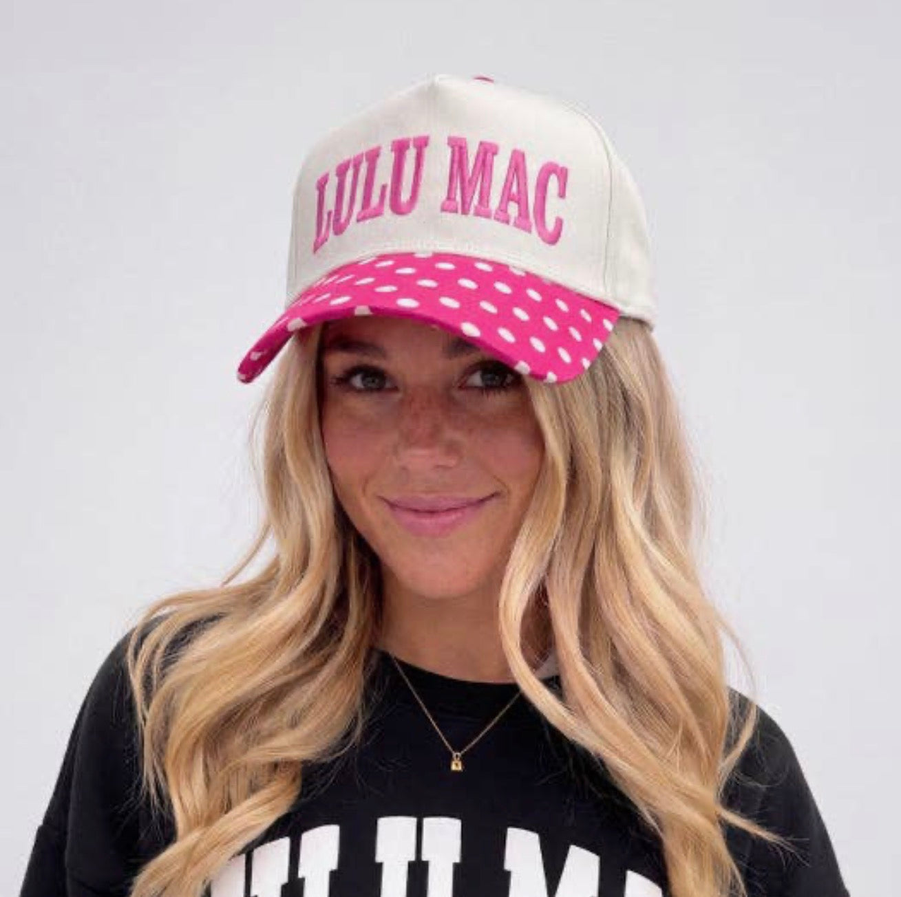 Lulu Mac Polka Dot Cap