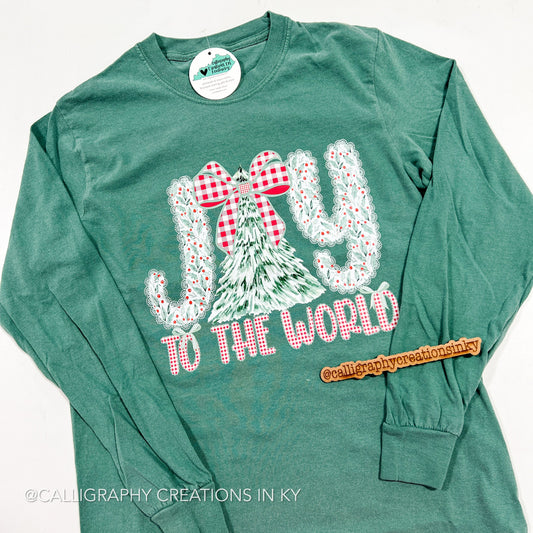 Joy To The World LS CC Tee