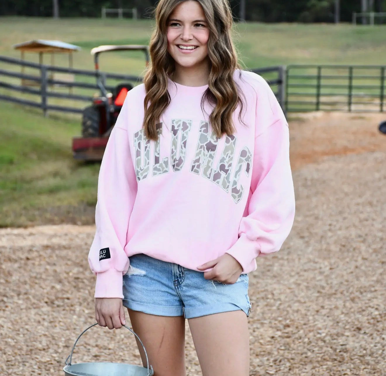 Lulu Mac Camoflage Sweatshirt