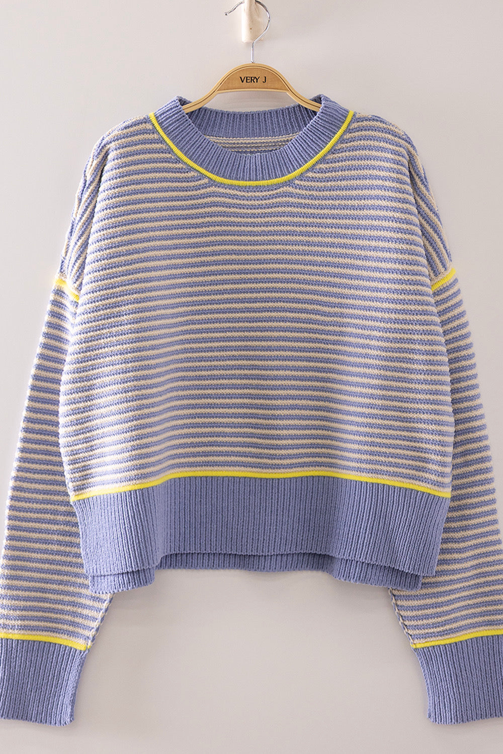 Very J Striped Sweater