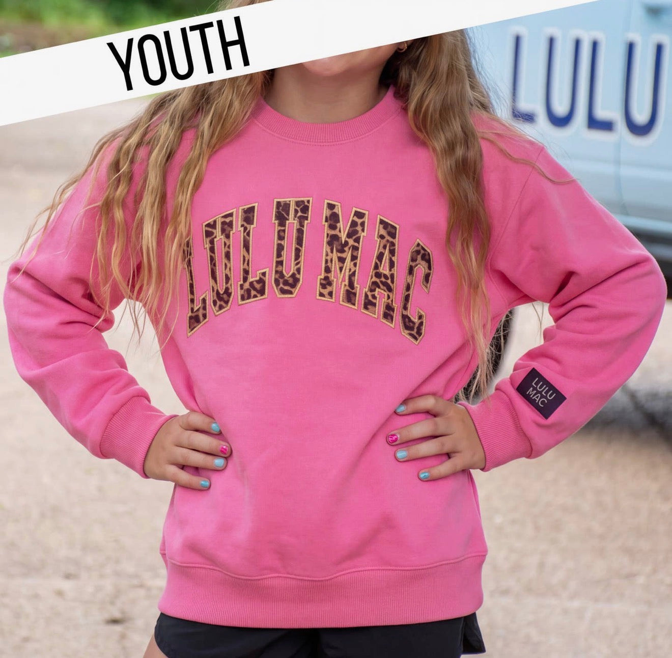 Lulu Mac Animal Print Sweatshirt