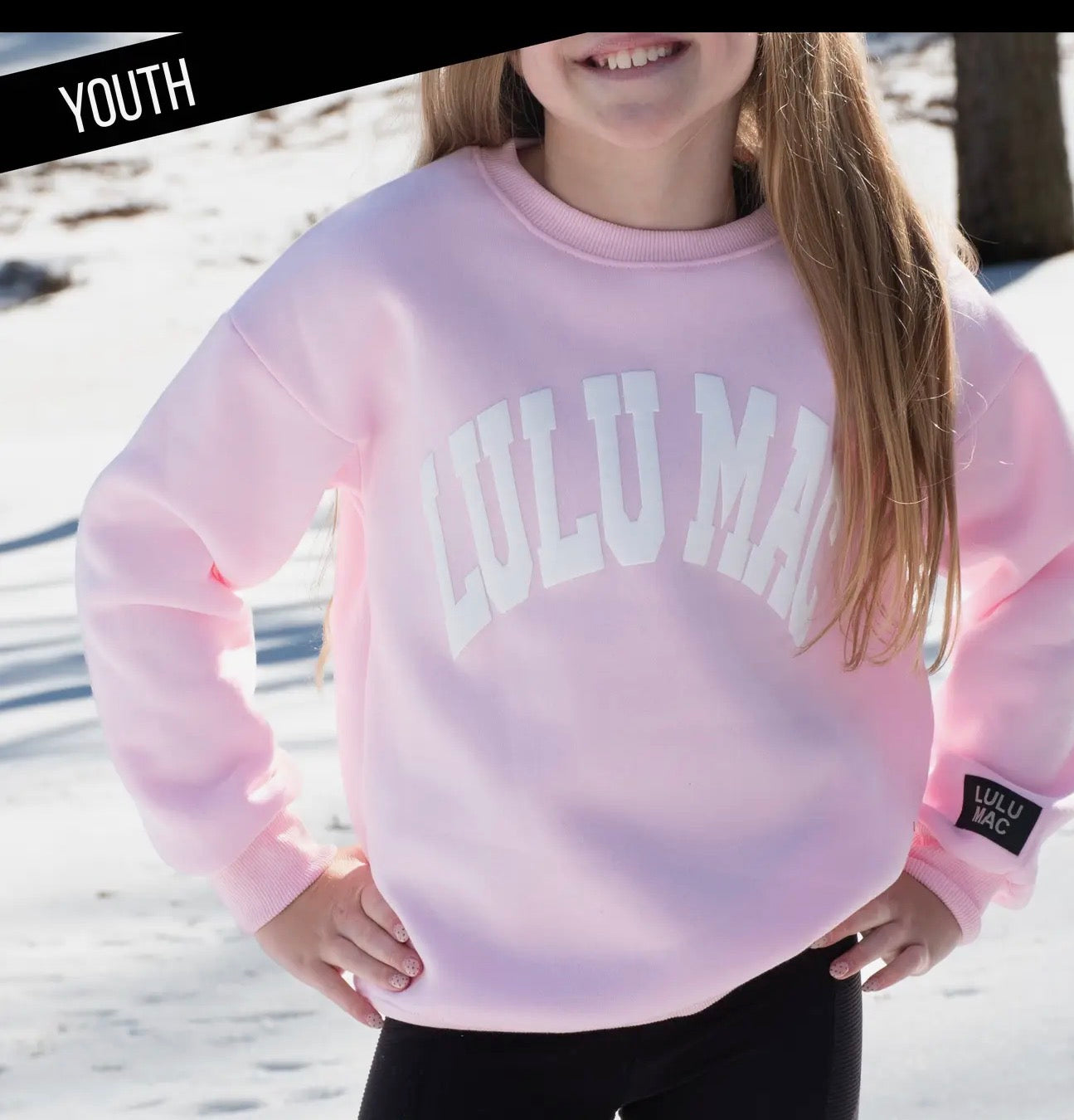 Lulu Mac Kids Puffer Sweatshirt