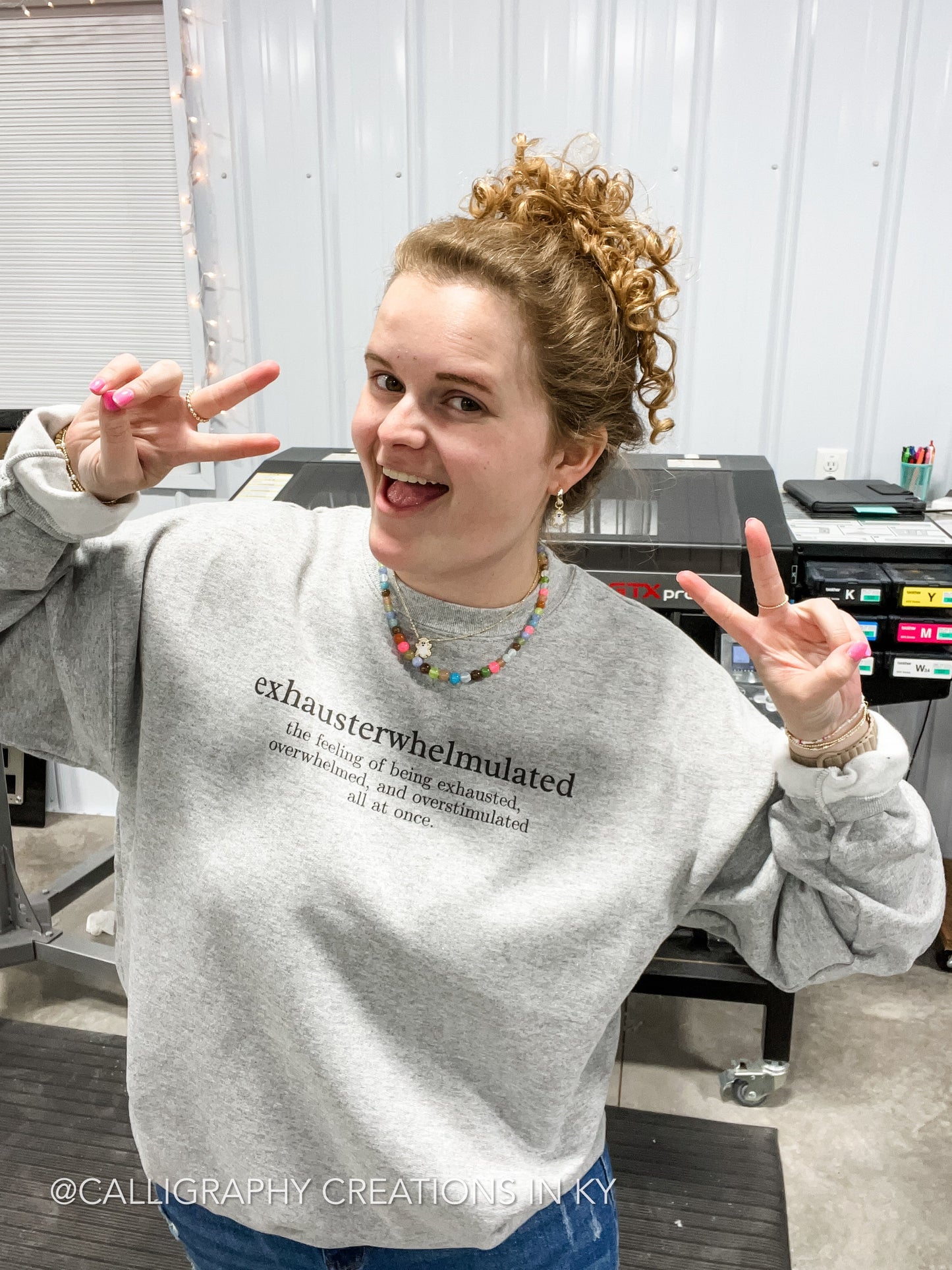 Exhausterwhelmulated Sweatshirt