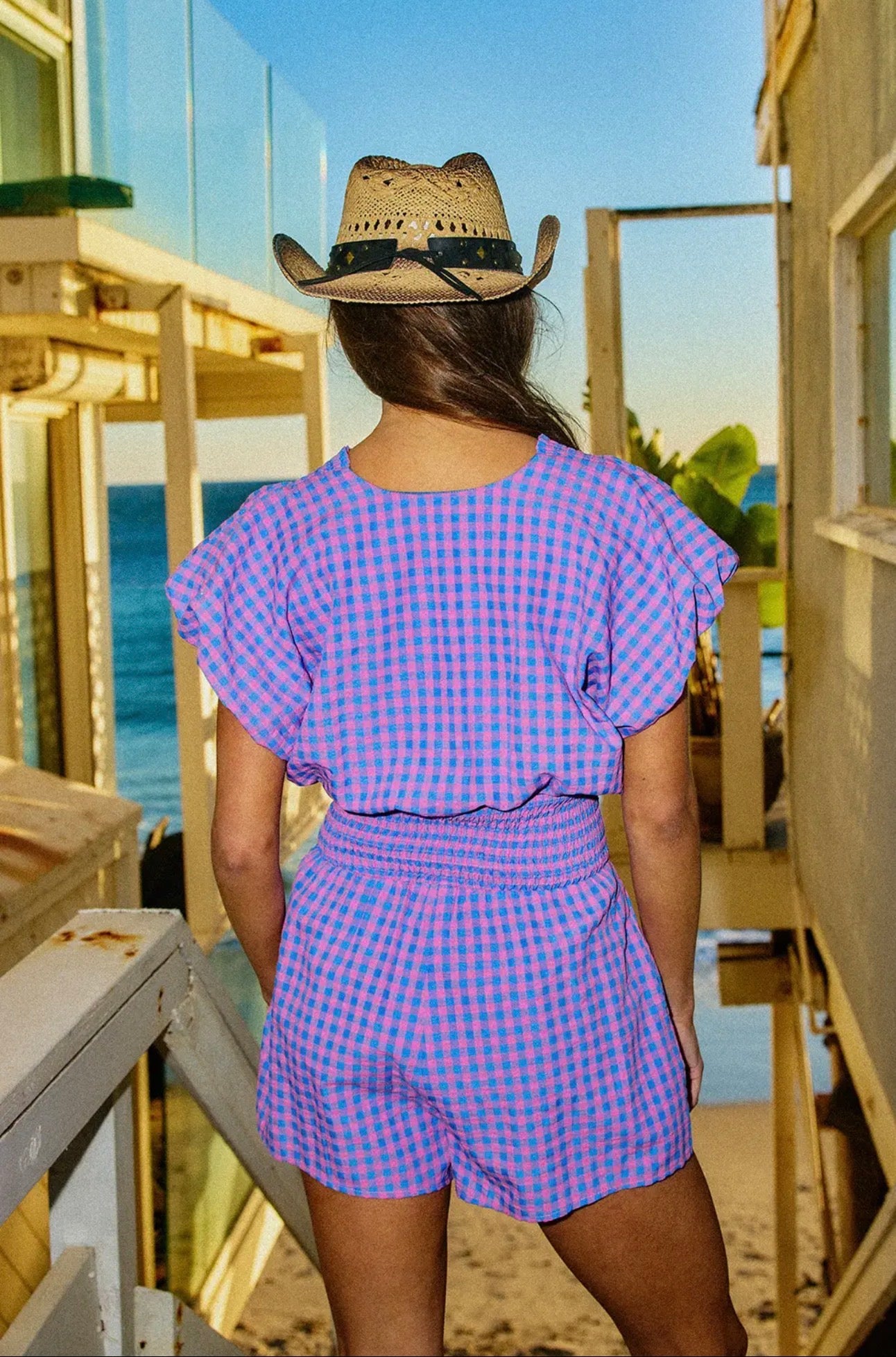 Pink Rodeo Romper