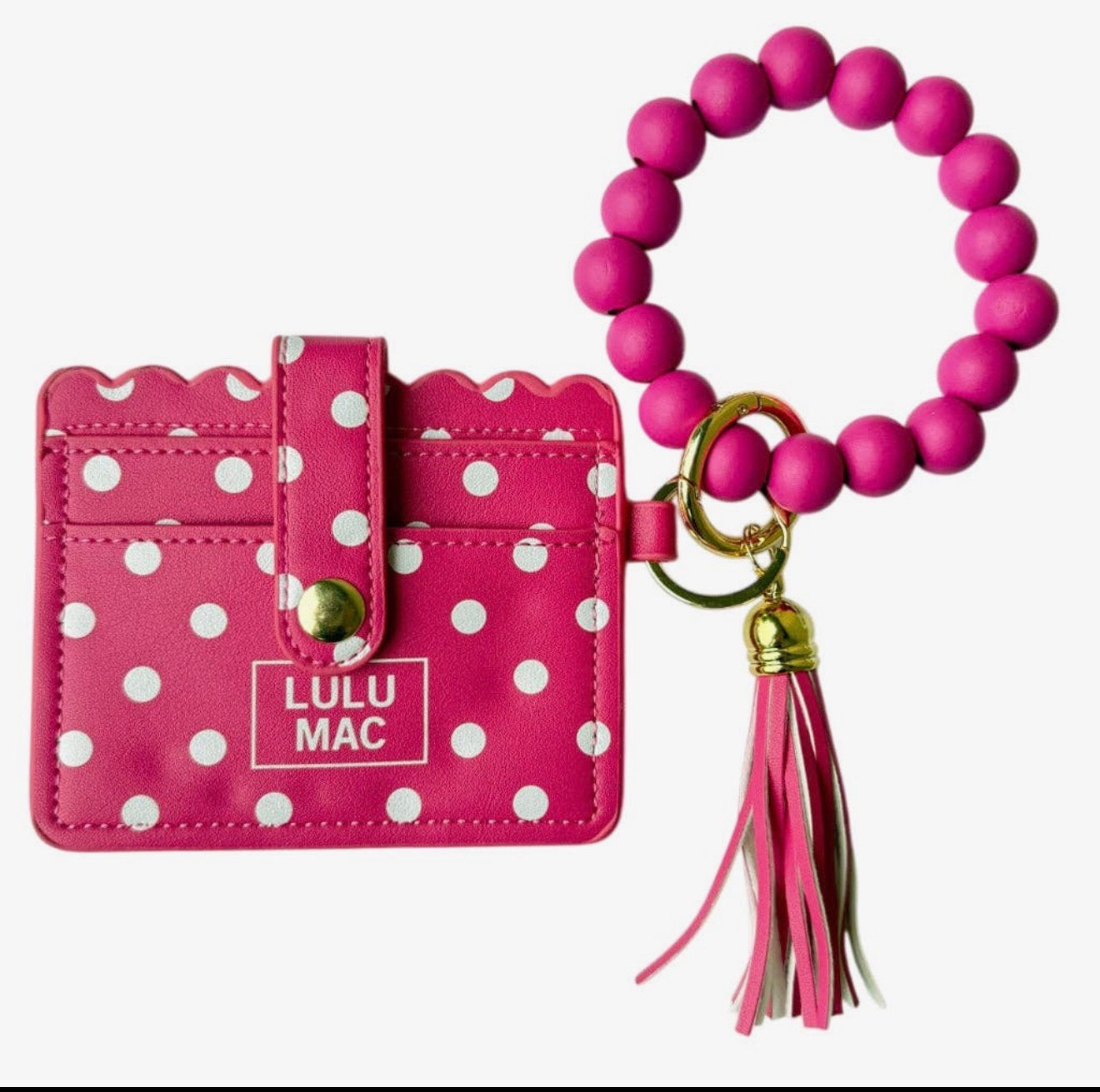 Lulu Mac Beaded Wristlet