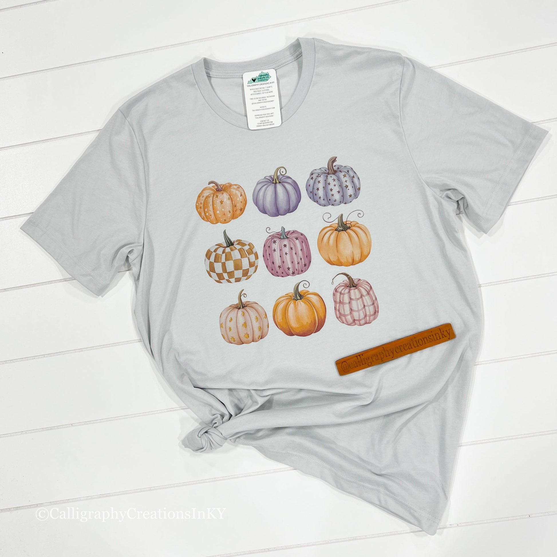 Multi Collage Pumpkins Tee - Talk of the Town