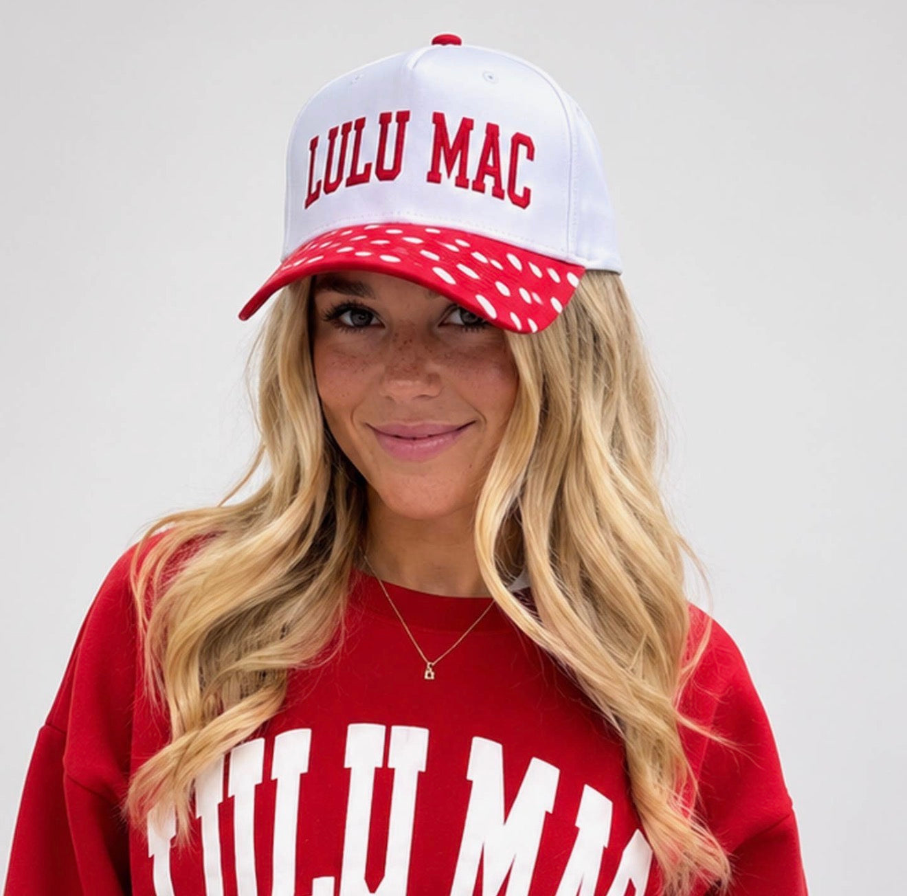 Lulu Mac Dotted Cap