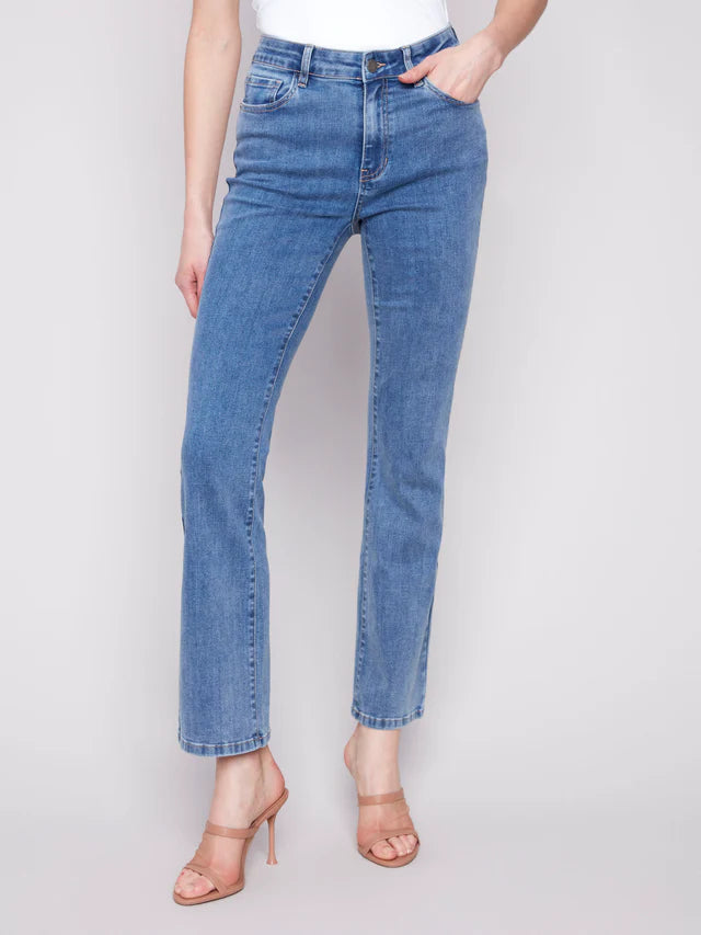 BB - Celine Flare Leg Jeans - Medium Blue