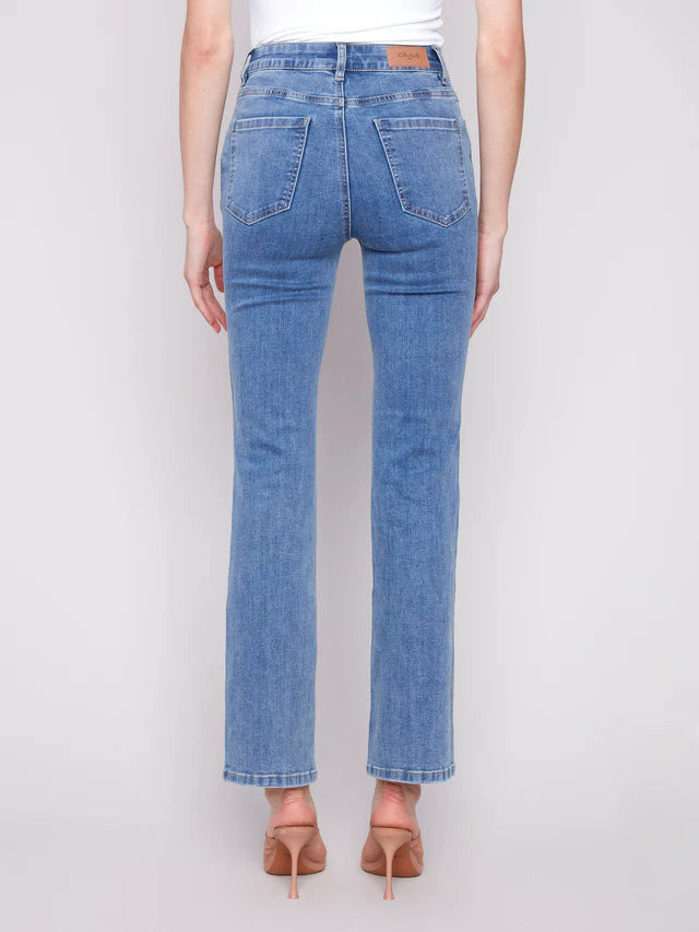 BB - Celine Flare Leg Jeans - Medium Blue