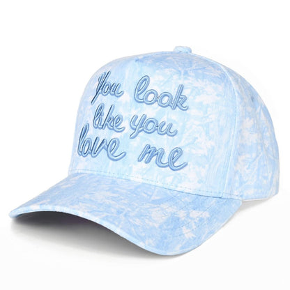 Blue | Love Me Embroidered Hat