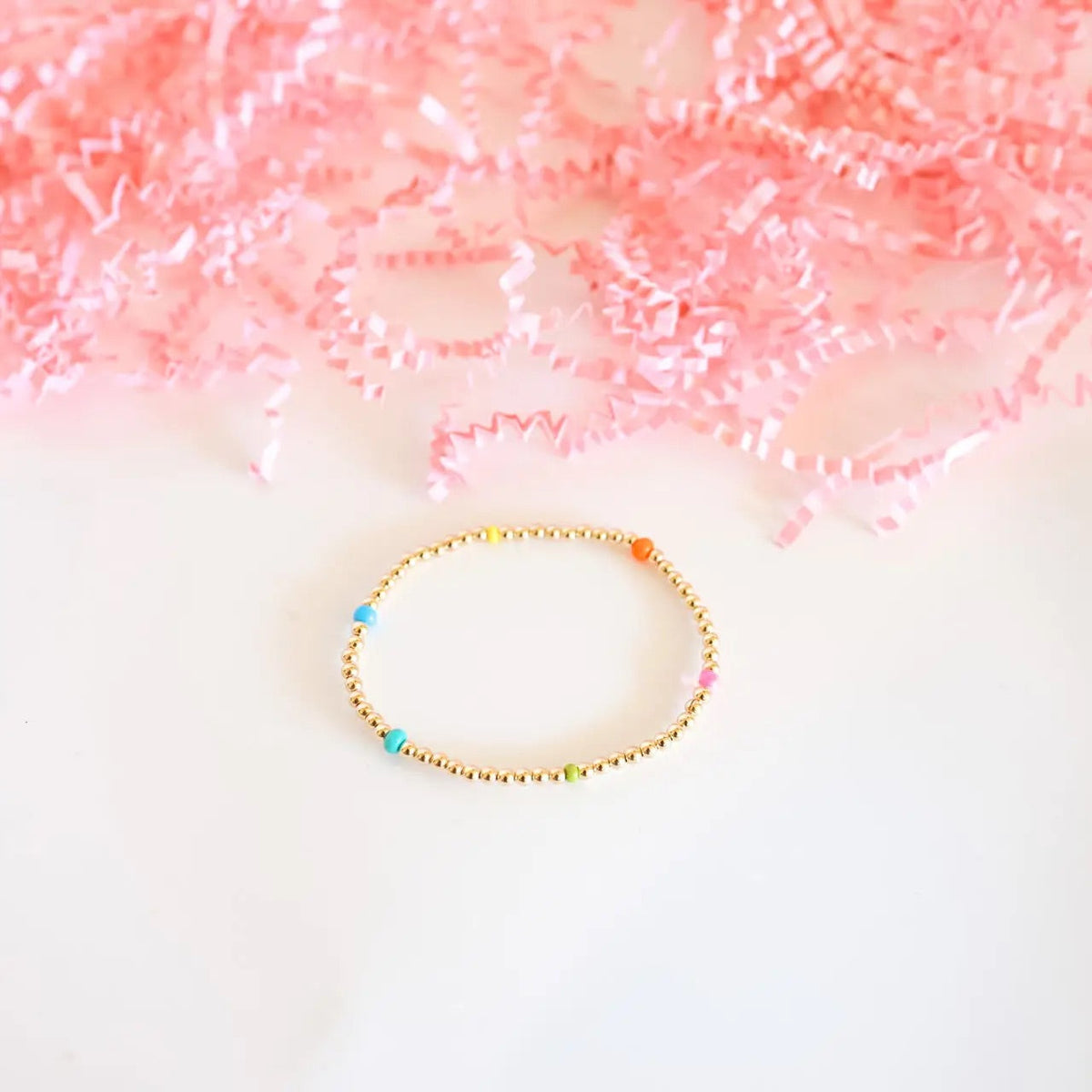 Confetti Poppi Beaded Blondes Bracelet