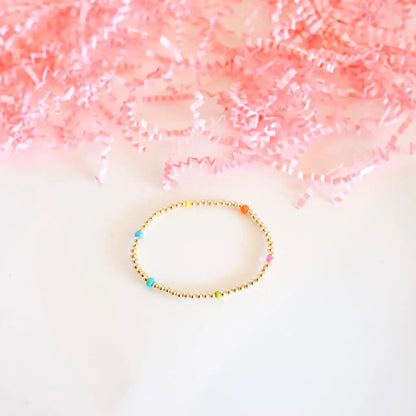 Confetti Poppi Beaded Blondes Bracelet
