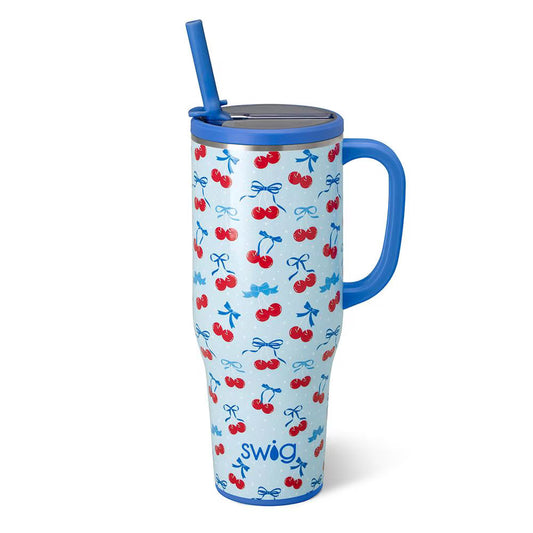 Cherry Pop Leakproof 40 oz Swig Mega Mug