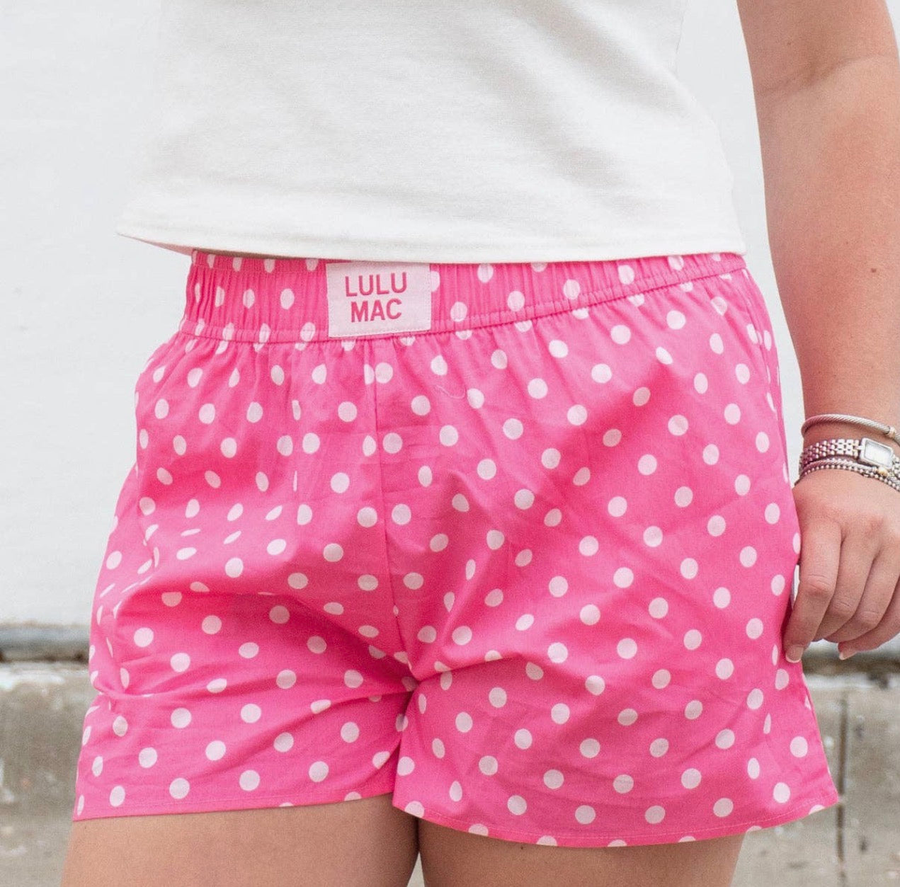 Lulu Mac Pink/Light Pink Boxers