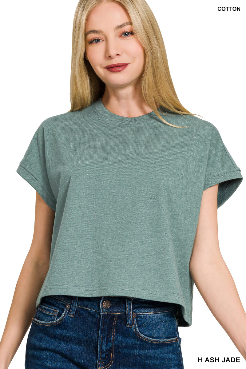 Cropped Relaxed Tee