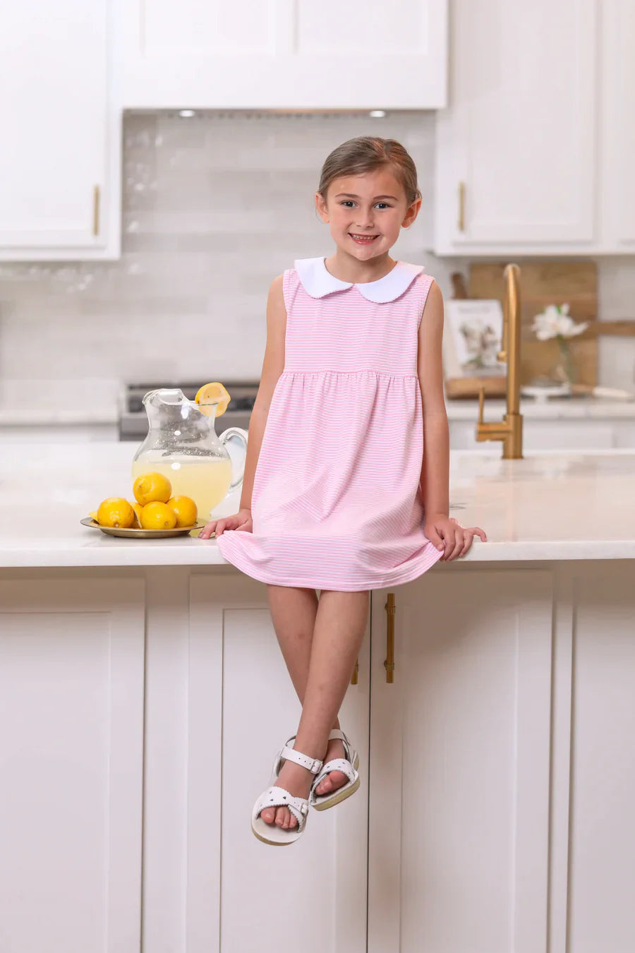 Charlotte Sleeveless Dress by Jellybean Smock Candy