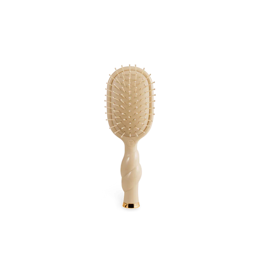 Teleties Mini Detangler Hair Brush for Medium Hair - Tan