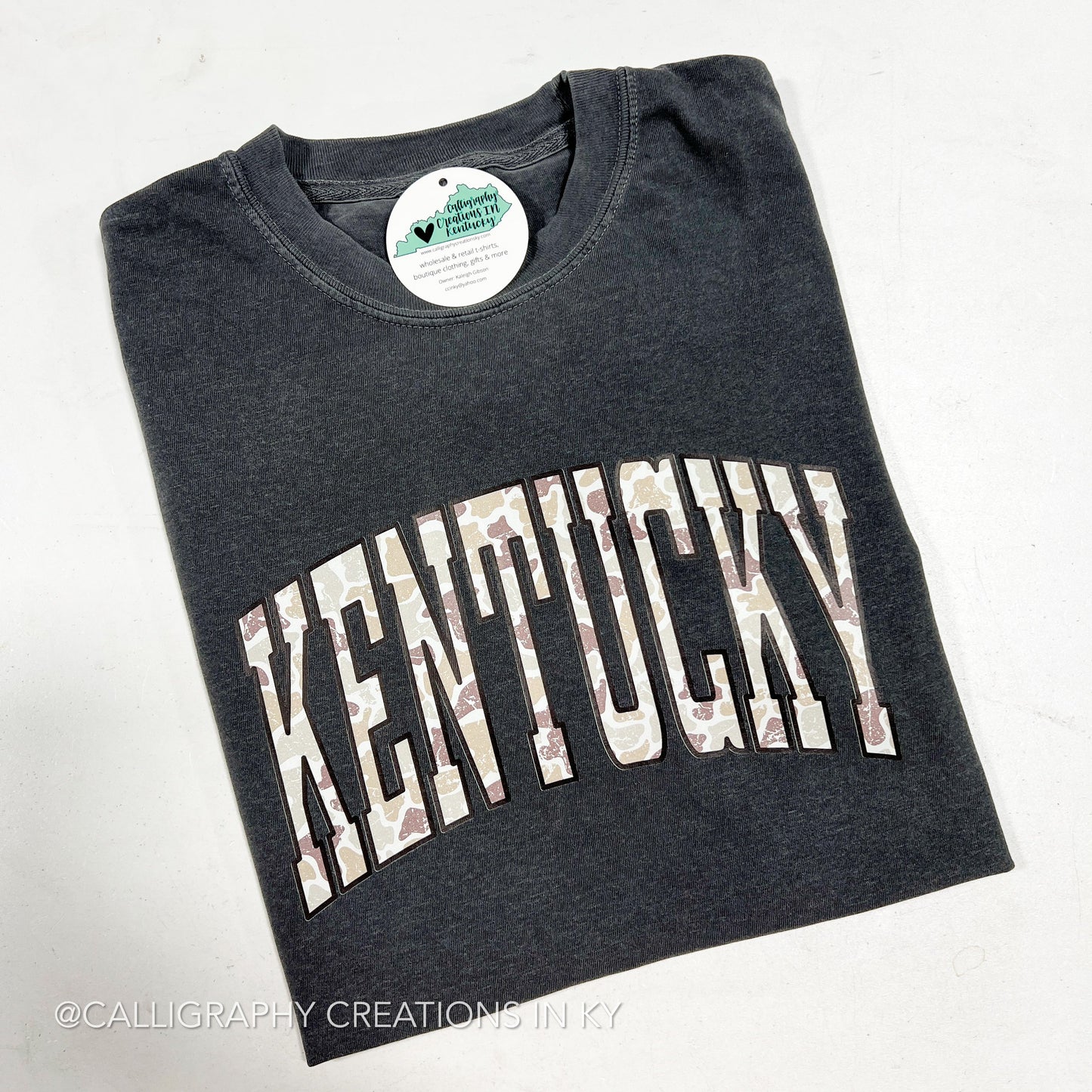 Camo Kentucky CC Tee