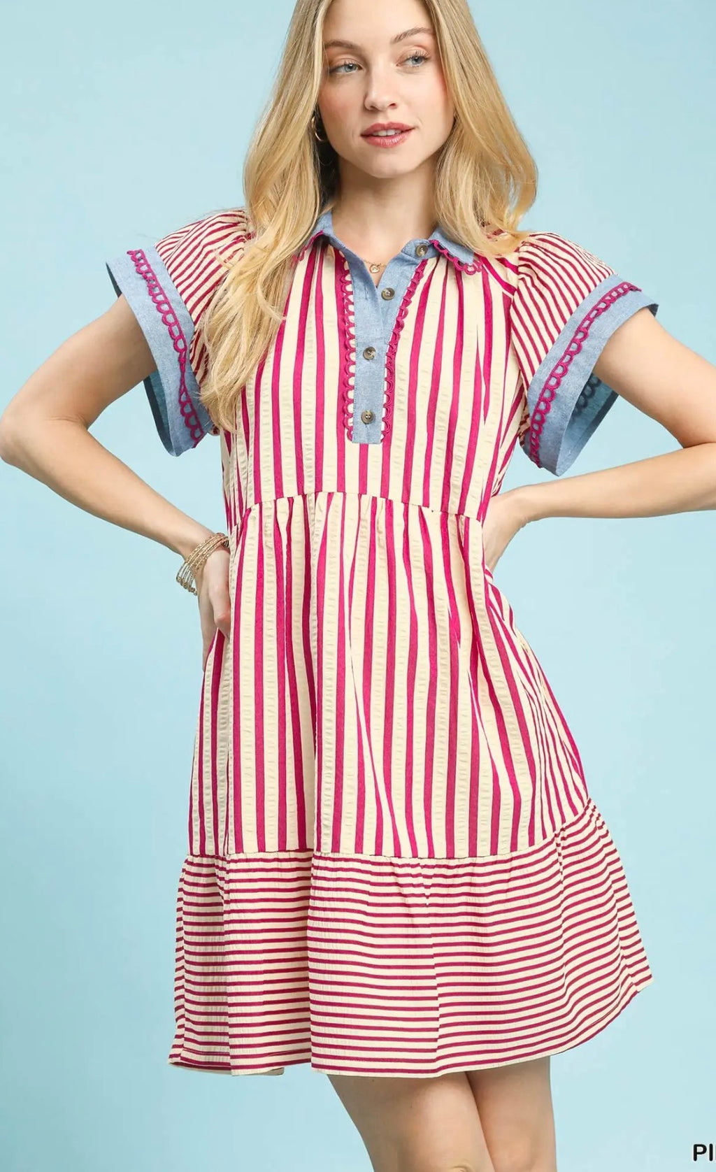 Rosie Stripe Dress