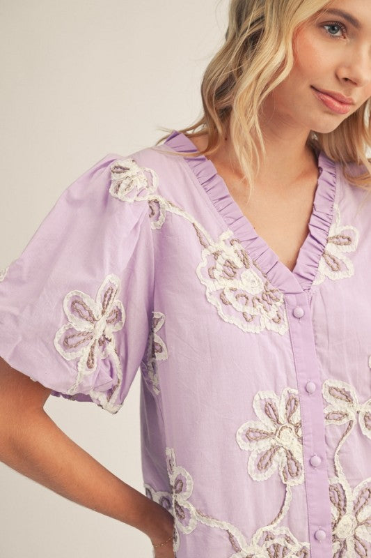 Lavender Bloom Dress