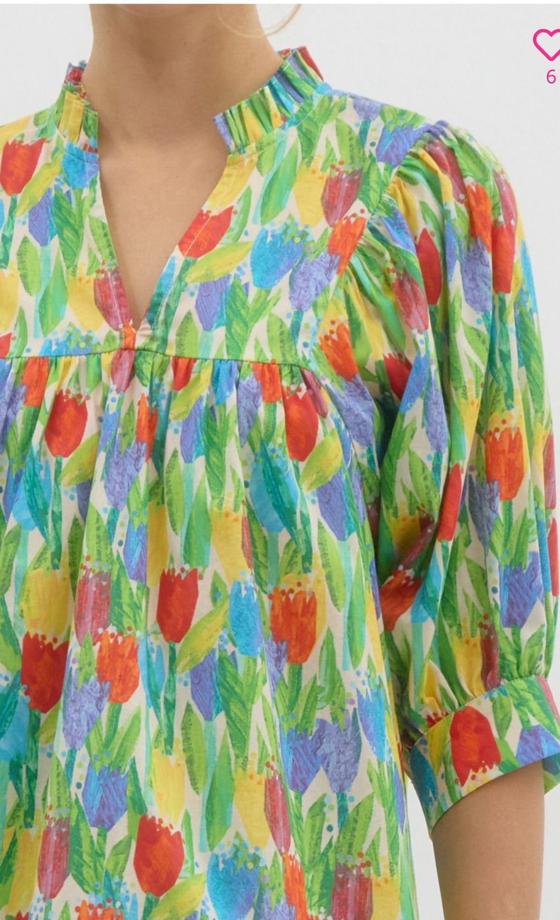 Tulip Garden Blouse