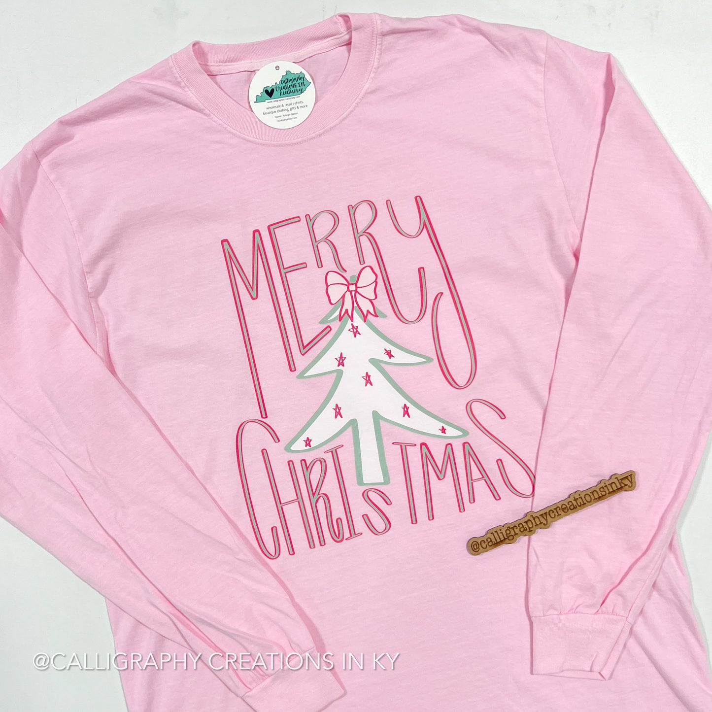 Wacky Merry Christmas LS CC Tee