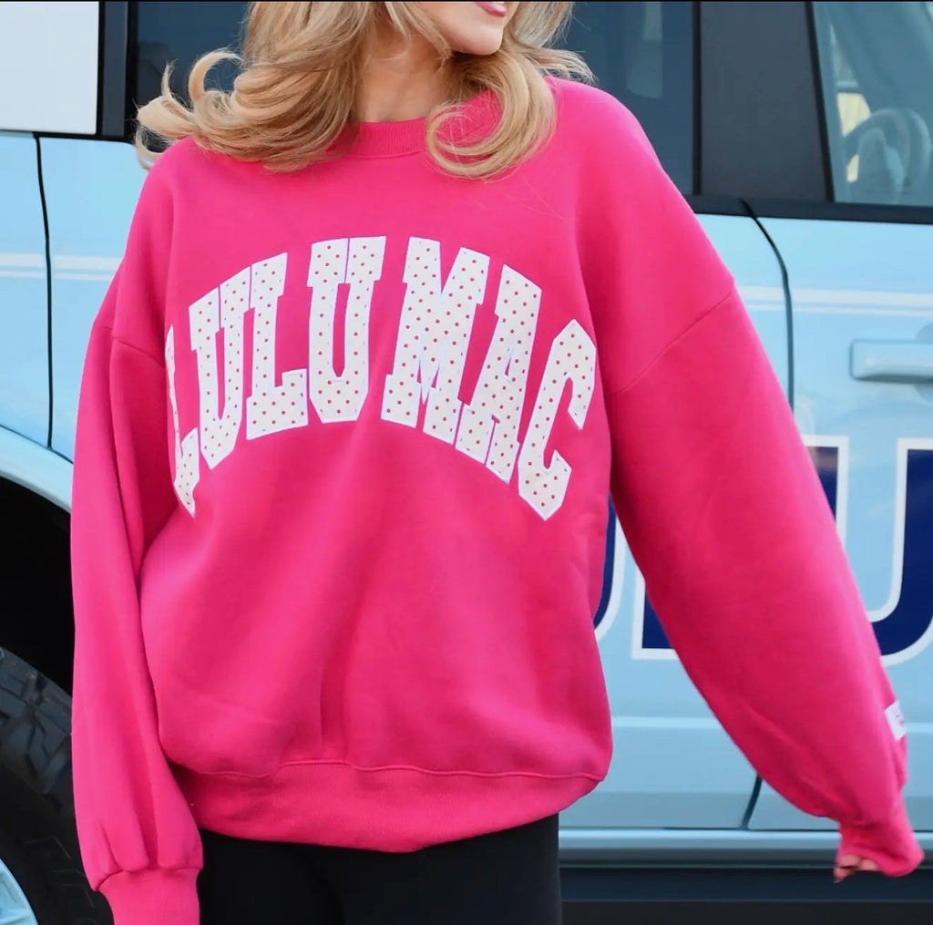 Lulu Mac Polka Dot Sweatshirt