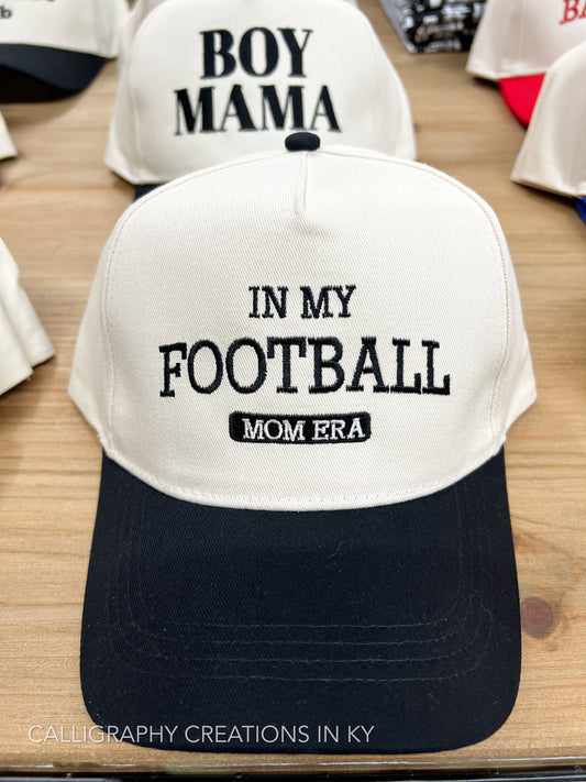 Football Mom Era Embroidered Trucker Hat