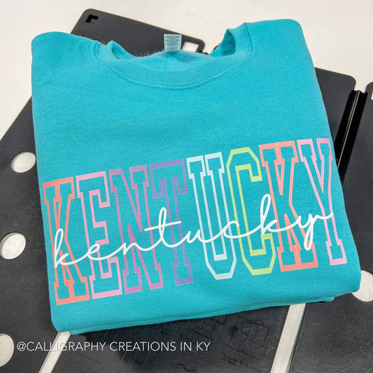 Scuba Blue | Layered KY Sweatshirt