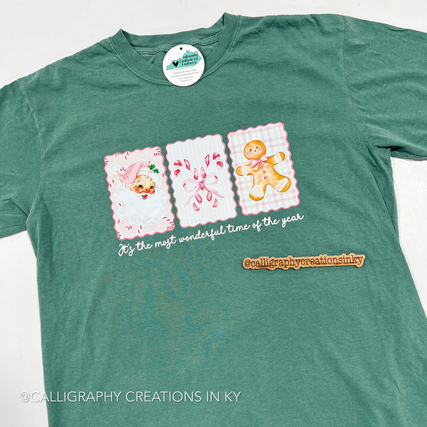 Green | Cutesy Wonderful Time Tee