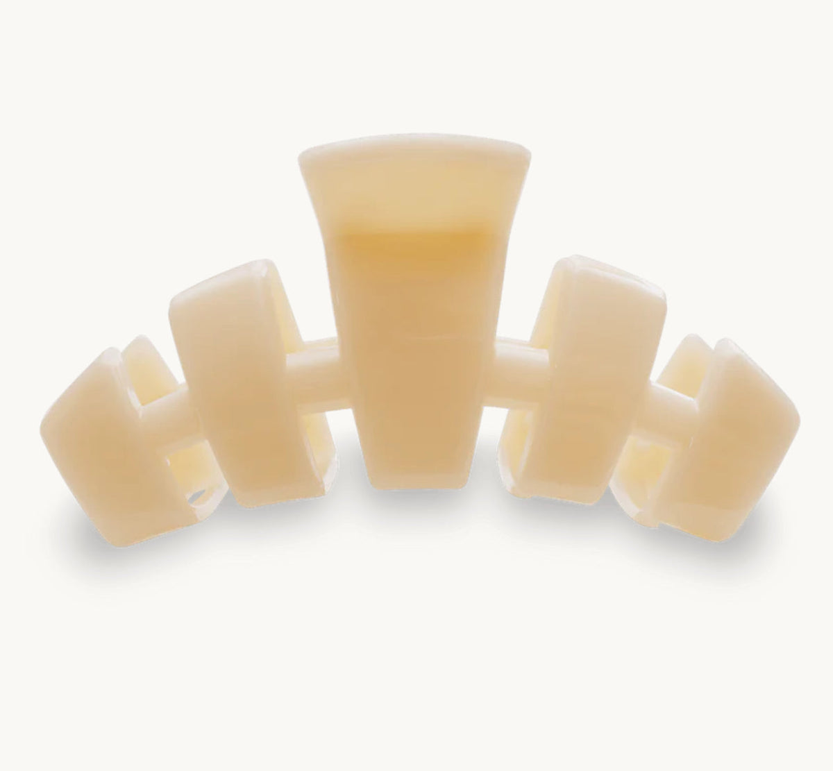 Almond Beige-Classic Teleties Clip