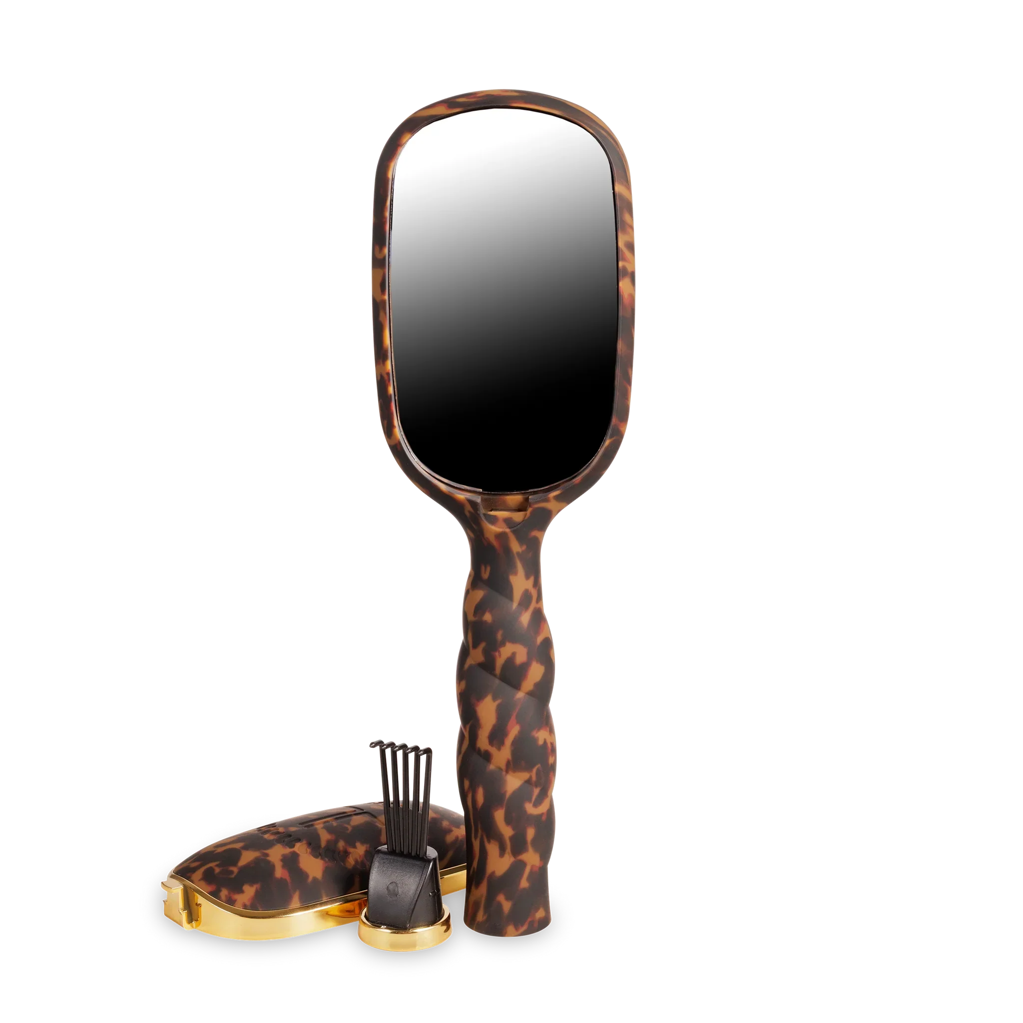 TELETIES Detangler Hair Brush for Thick Hair – Tortoise