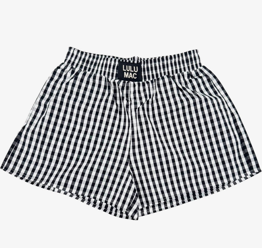 Lulu Mac Gingham Boxers