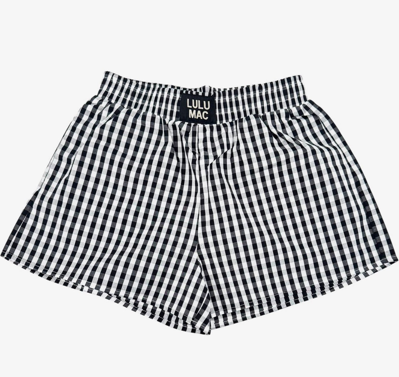Lulu Mac Gingham Boxers
